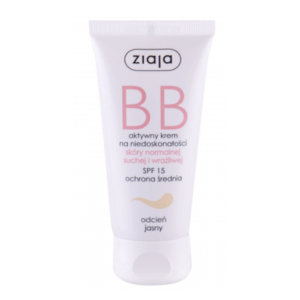 ZIAJA BB krém pro normální a suchou pleť SPF 15 světlý odstín 50 ml