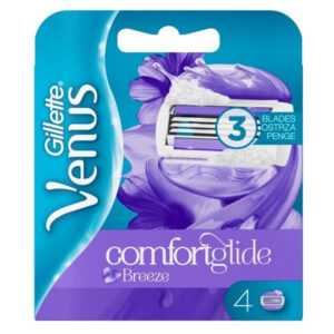 GILLETTE Venus ComfortGlide Breeze Náhradní hlavice 4 ks