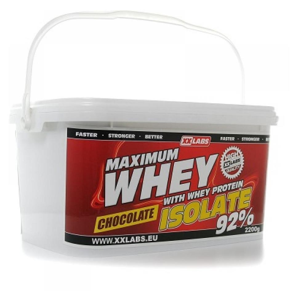 XXLABS Maximum Whey Protein Isolate čokoládový 2200 g