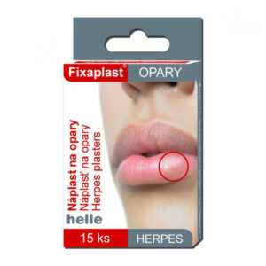 FIXAPLAST Herpes náplast na opary 15ks