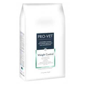 PRO-VET Weight control granule pro psy na snížení hmotnosti 1 ks