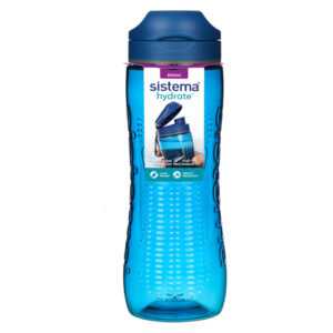 SISTEMA Hydrate Láhev Active Flip Top s brčkem modrá 800 ml