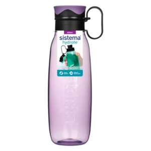 SISTEMA Hydrate Tritan láhev Traverse s brčkem fialová 650 ml