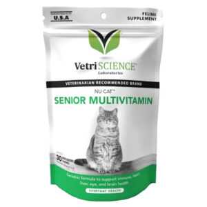 VETRISCIENCE Nu-Cat Senior multivitaminový doplněk pro kočky 37