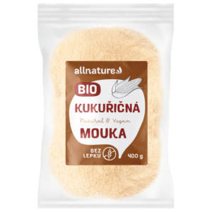 ALLNATURE Kukuřičná mouka 400 g BIO