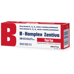 ZENTIVA B-komplex forte 20 potahovaných tablet