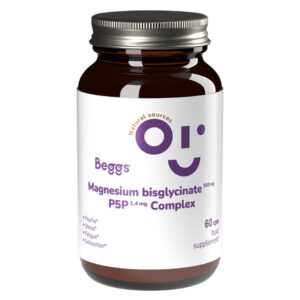 BEGGS Magnesium bisglycinate 380 mg + P5P complex 1