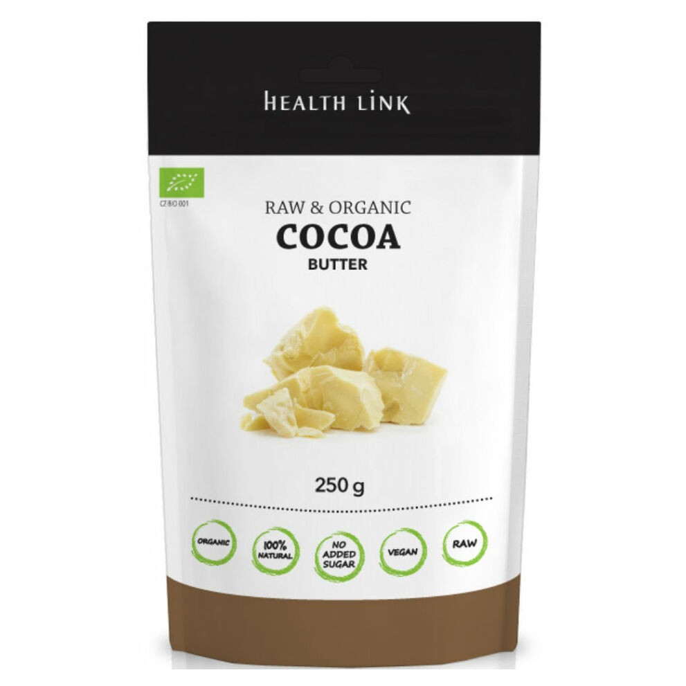 HEALTH LINK Kakaové máslo BIO 250 g