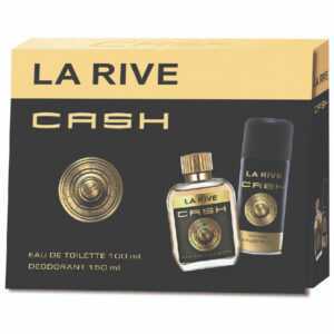 LA RIVE Cash Man Toaletní voda 100 ml + deodorant 150 ml