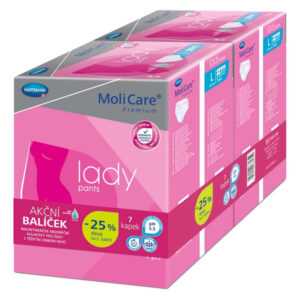 MOLICARE Lady Pants inkontinenční kalhotky 7 kapek L 2x7 kusů