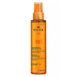 NUXE SUN Bronzující olej SPF10 obličej a tělo 150 ml