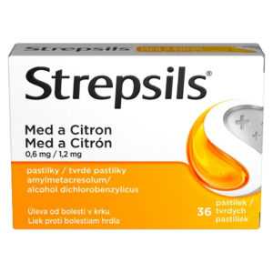 STREPSILS Med a citron 0