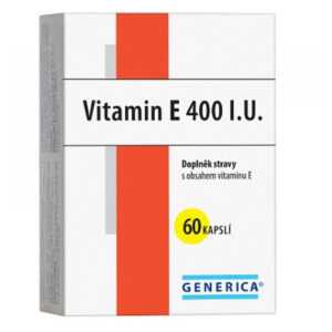 GENERICA Vitamin E 400 mg 60 kapslí