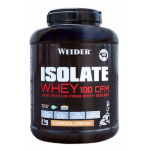 WEIDER Isolate whey 100 CFM syrovátkový isolát cookie cream 2000 g