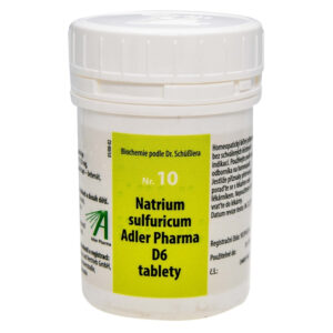 ADLER PHARMA Nr.10 Natrium sulfuricum D6 400 tablet