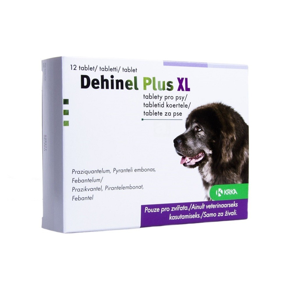 DEHINEL plus XL tablety pro psy 12 ks