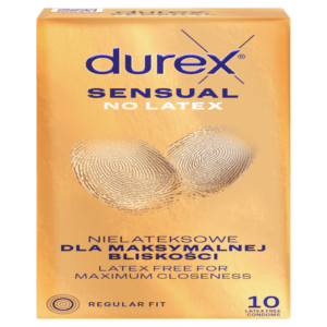 DUREX Sensual no latex 10 kusů