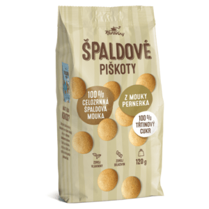 KÁVOVINY Špaldové piškoty 120 g