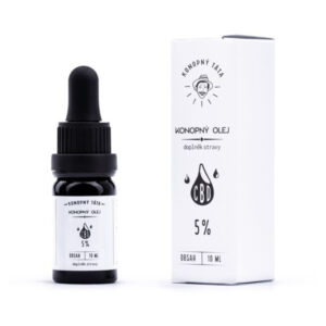 KONOPNÝ TÁTA CBD olej 5% 10 ml