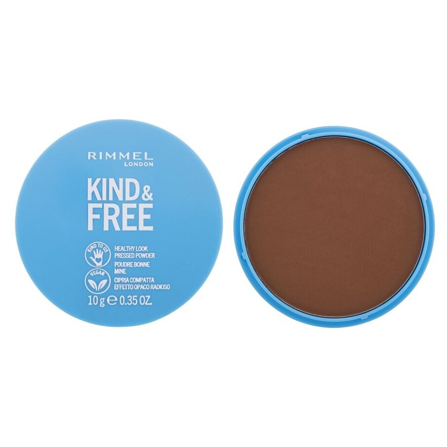 RIMMEL LONDON Kind & Free Pudr Healthy Look Pressed 050 Deep 10 g