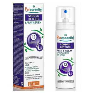 PURESSENTIEL Relaxační sprej 12 esenciálních olejů 75 ml