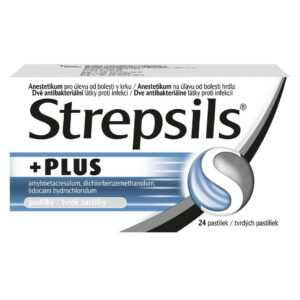 STREPSILS Plus 24 pastilek